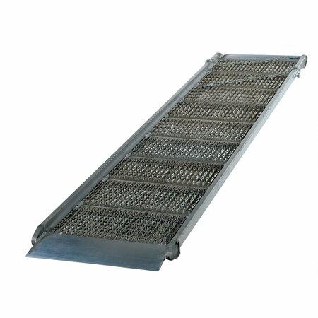 VESTIL Alum. Grip-Strut Walk Ramp, 29.38x143.75 AWR-G-28-12A